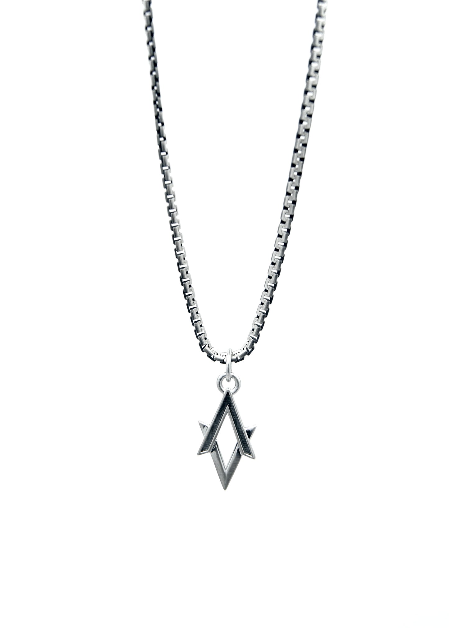 Akute Twin Pendant and Athena Chain (Antique)