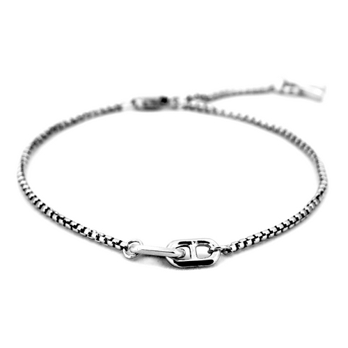 Atlantic Bracelet - Coupled Link on August Chain